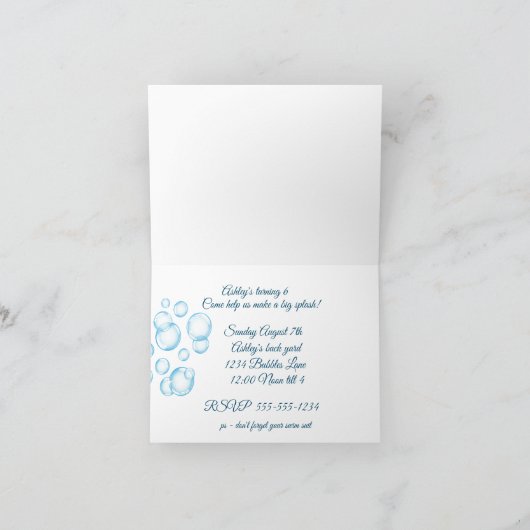 Glittering Dachshund Mermaid Party uitnodigingen (Binnen)