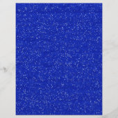 GLITTERING DARK ROYAL BLUE OCEAN WHITE SPARKLES TE FLYER (Voorkant)