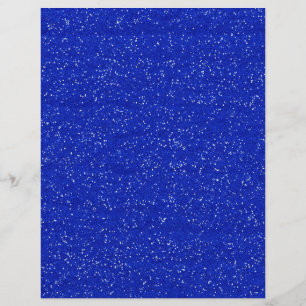 GLITTERING DARK ROYAL BLUE OCEAN WHITE SPARKLES TE FLYER