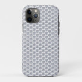 Glittering Diamond patroon op zilver Case-Mate iPhone Case (Achterkant)