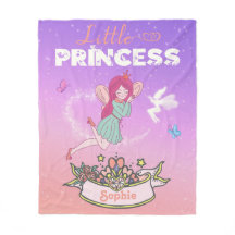 👸 Glittering Fairy Princess Custom Name 