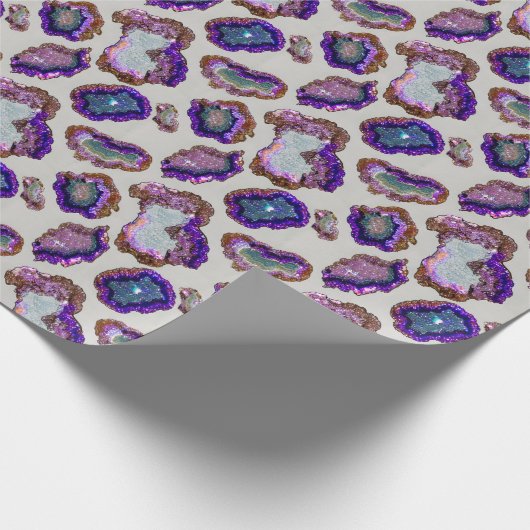 Glittering Geode Cadeaupapier (Hoek)