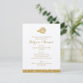 Glittering Gold-uitvindingen | Zee Shell Kaart (Staand voorkant)