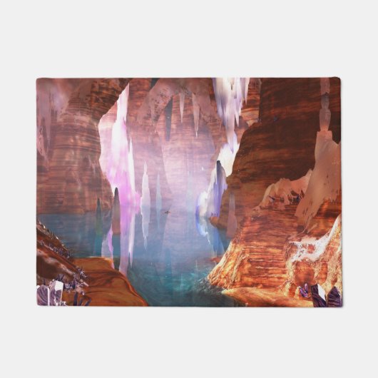 Glittering grot Doormat Deurmat (Voorkant)