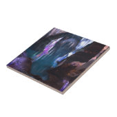 Glittering grotten door nachtelijke decoratieve te tegeltje (Zijkant)