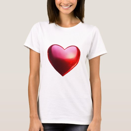 Glittering Heart - Sparkle Your Love T-shirt (Voorkant)