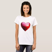 Glittering Heart - Sparkle Your Love T-shirt (Voorkant volledig)