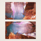 Glittering kantelt Bladwijzer Visitekaartje (Voorkant /achterkant)