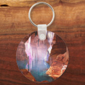 Glittering kantelt Sleutelhanger (Voorkant)