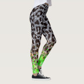 Glittering Leopard en Clover Fusion Leggings (Rechts)