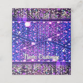 Glittering Lights Place Cards Plaatskaartje (Buitenkant ongevouwen)