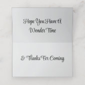 Glittering Lights Place Cards Plaatskaartje (Binnenkant ongevouwen)