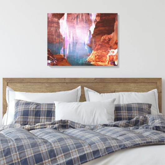 Glittering maakt canvas afdrukken (Insitu (Slaapkamer))