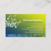 Glittering Paardenbloemen Professional Visitekaartje (Achterkant)