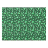 Glittering Shamrocks and Swirls ID289 Tafelkleed (Voorkant (Horizontaal))