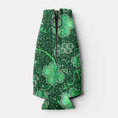 Glittering Shamrocks Happy St. Paddy's ID289 Flesjeskoeler (Achterkant)