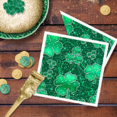 Glittering Shamrocks Pattern ID289 Servet
