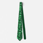 Glittering Shamrocks Pattern ID289 Stropdas (Voorkant)