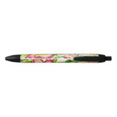 Glittering Spring Floral Tapestry Zwarte Inkt Pen (Achterkant)