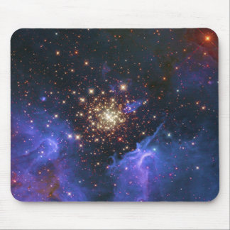 Glittering Star Cluster en interstellaire gaswolk Muismat