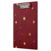 Glittering sterren Royal Red Klembord (Links)
