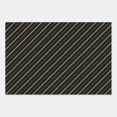 Glittering-Stippen en -lijnen Inpakpapier Vel (Voorkant)