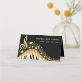 Glittering-toetsenbord Plaatskaartje (Achterkant)