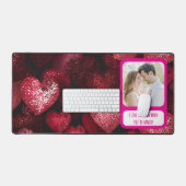 Glitterisliefde als je boos bent bureaumat (Keyboard & Muis)