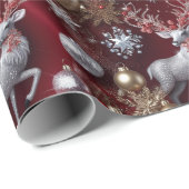 glitterkerst cadeaupapier (Rol Hoek)