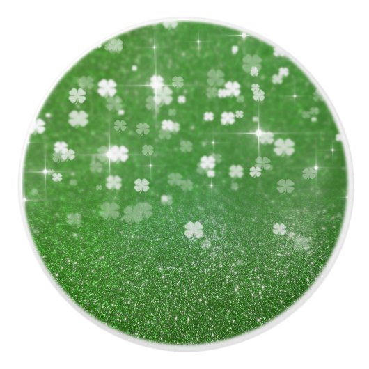 Glitterklaver voor mousserende wijn - keramische k keramische knop (Voorkant)