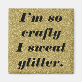 Glittermagneet Magneet (Voorkant)