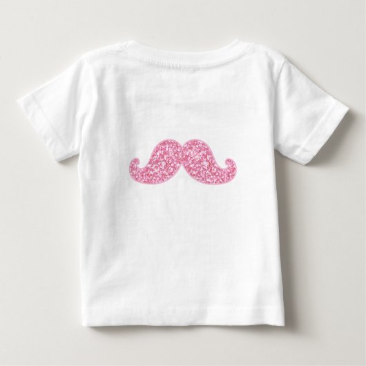 GLITTERMUSTACHE VAN MEESTE PINK, AFGEDRUKT (Achterkant)