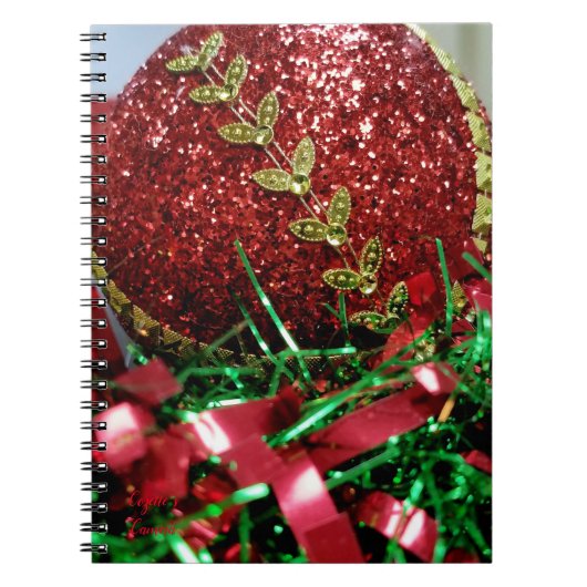 Glitterornament Notitieboek (Voorkant)