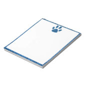 Glitterpafdruk Notitieblok (Linkerzijde)