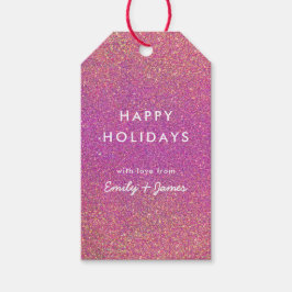 glitterpartij cadeaulabel