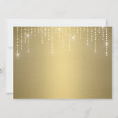 Glitterpatroon blanco uitnodiging (Achterkant)