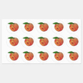 glitterperzik labels (Vel)
