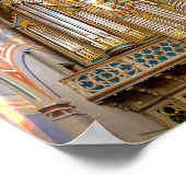 Glitterpijporgaan Poster (Hoek)