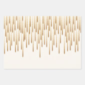 Glitterregen in papiervellen inpakpapier vel (Voorkant 3)