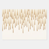 Glitterregen in papiervellen inpakpapier vel (Voorkant 2)