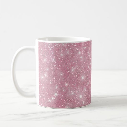 Glitterroze Koffiemok (Links)