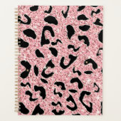 GLITTERROZE LUIPAARD PLANNER (Voorkant)