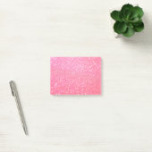 Glitterroze Post-it® Notes (Kantoor)