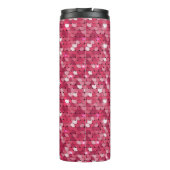 Glitterroze sequentieel thermosbeker (Achterkant)