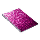 Glitterroze sequenties notitieboek (Rechterzijde)