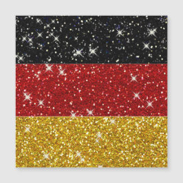 Glitters Duitsland Vlag met Sparkles