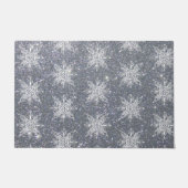 Glitters en sneeuwvlokken  deurmat (Voorkant)