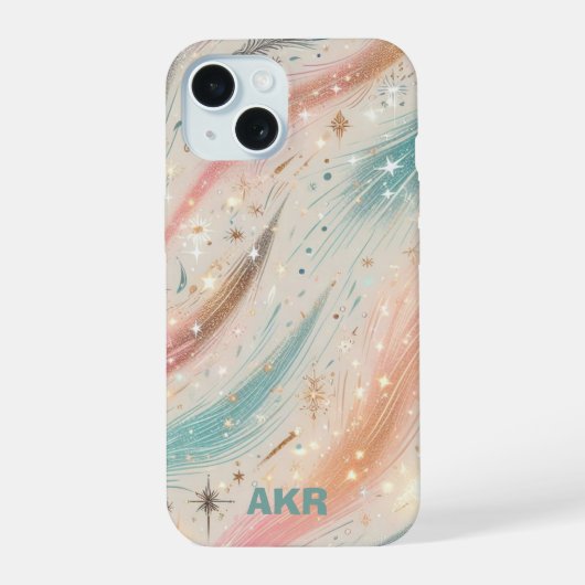 Glitters iPhone 15 Case (Achterkant)