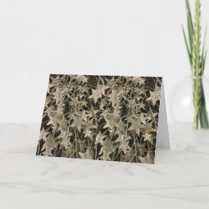 **GLITTERS OVERAL** GLITTERIGE KERST KAART