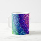 Glitters Rainbow Koffiemok (Voorkant links)